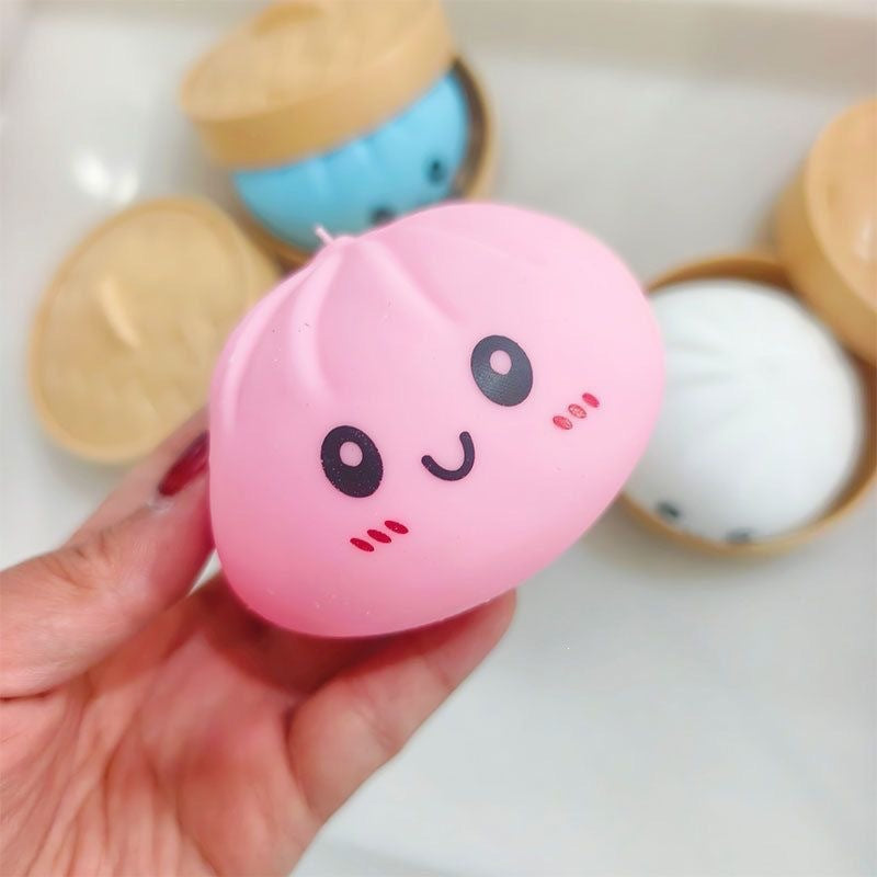 Glitter Dumpling Squishy Sensory Stress Relief Toy