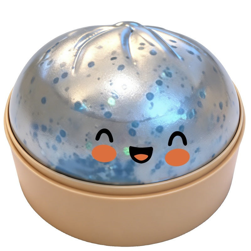 Glitter Dumpling Squishy Sensory Stress Relief Toy