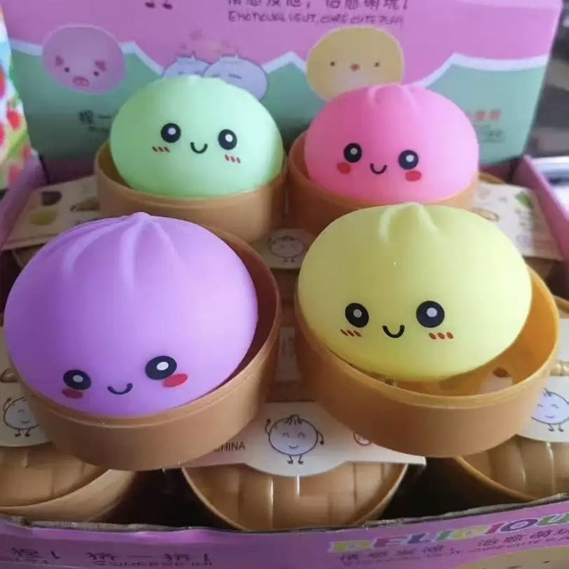 Glitter Dumpling Squishy Sensory Stress Relief Toy