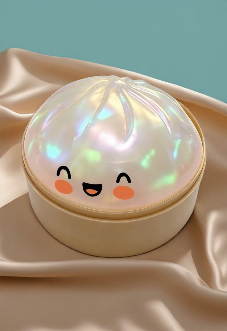 Glitter Dumpling Squishy Sensory Stress Relief Toy